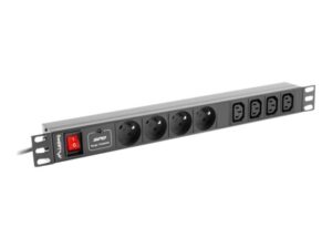 e9c5575d-91b0-4244-9d4e-c3e21d9452dd LANBERG PDU-04E04I-0200-BK PDU 1U 16A