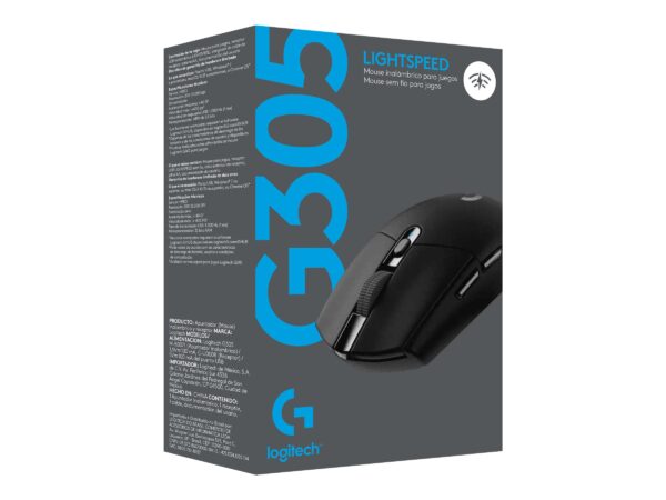 LOGI G305 Recoil Gaming Mouse BLACK EER2