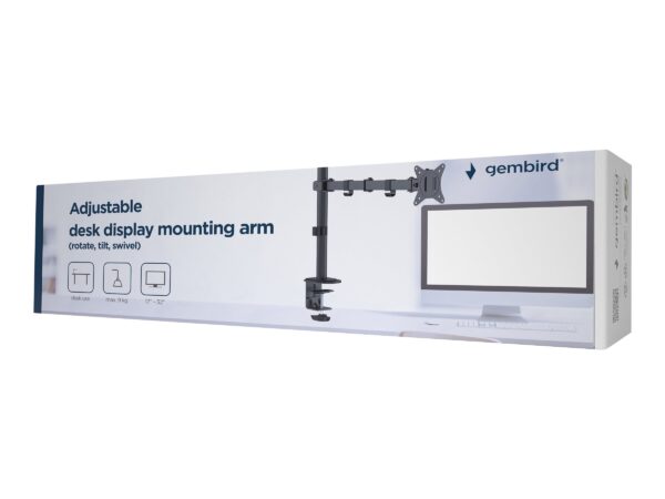 GEMBIRD Adjustable desk display mounting