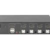 DIGITUS KVM Switch 2x1 HDMI 4-Port