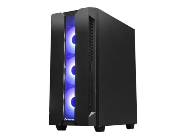 f2a95724-0e30-44e4-a0f6-c66a768d6e5d CHIEFTEC Hunter gaming chassis ATX Black