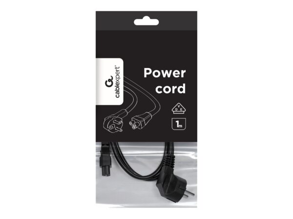 f31e0793-8f07-4627-946a-1083c346c1bd GEMBIRD Power cord C5 VDE approved 1 m