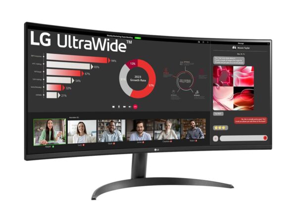 LG 34WR50QK-B.AEU 34inch VA Curved