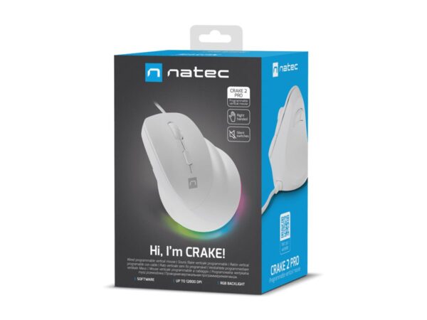 f6832730-1238-45ab-ac1e-506a50aa4ad6 NATEC Vertical mouse Crake 2 pro optical