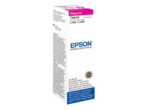 fde9da5b-0f4c-47fc-a060-b600e6c002e7 EPSON T6643 MAGENTA INK BOTTLE 70ML