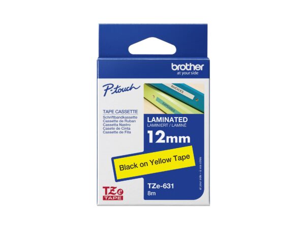 fe3c6830-bcdf-4956-85bb-34ec8200663c BROTHER TZE631 tape cassette 12mm8m