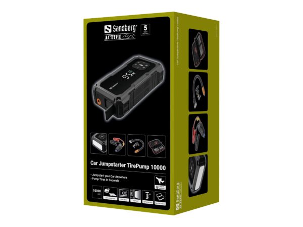 SANDBERG Car Jumpstarter TirePump 10000