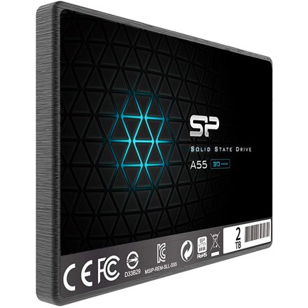 440x440 Silicon Power | Ace | A55 | 2000 GB | SSD form factor 2.5" | Solid-state drive interface SATA III | Read speed 500 MB/s | Write speed 450 MB/s