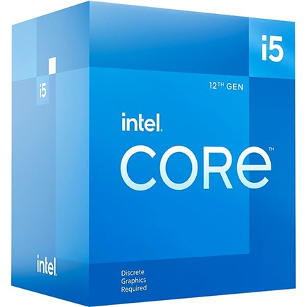 440x440 Intel | i5-12400F | 2.5 GHz | LGA1700 | Processor threads 12 | i5-124xx | Processor cores 6