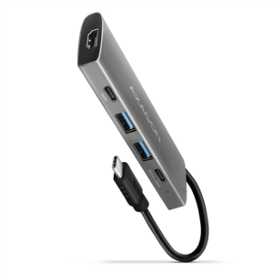 440x440 AXAGON | USB-C 10Gbps SPEEDSTER 5in1 hub (rev2.0) | HMC-5G2 | HDMI ports quantity 1