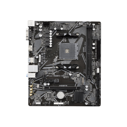 440x440 Gigabyte | A520M K V2 1.0 M/B | Processor family AMD | Processor socket AM4 | DDR4 DIMM | Memory slots 2 | Supported hard disk drive interfaces SATA, M.2 | Number of SATA connectors 4 | Chipset AMD A520 | Micro ATX