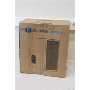 SALE OUT. Fractal Design Core 1000 USB 3.0  | SALE OUT. SALE OUT. Fractal Design | Core 1000 USB 3.0 | Black | Micro ATX | DAMAGED PACKAGING, BENT ON THE SIDE