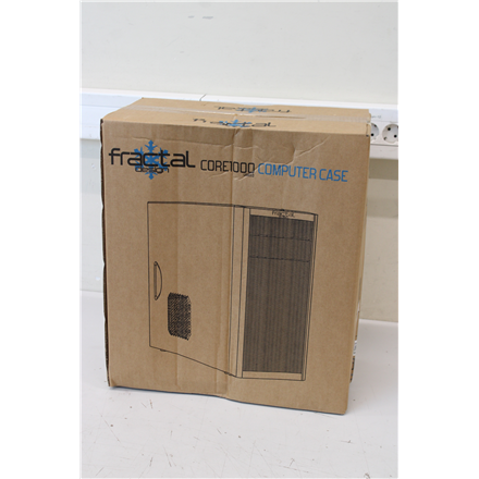 SALE OUT. Fractal Design Core 1000 USB 3.0  | SALE OUT. SALE OUT. Fractal Design | Core 1000 USB 3.0 | Black | Micro ATX | DAMAGED PACKAGING, BENT ON THE SIDE