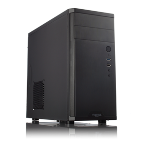 440x440 Fractal Design | CORE 1100 | Black | Micro ATX | ATX PSUs, up to 185mm if a typical-length optical drive is mounted