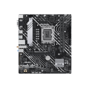 440x440 Asus | Processor family Intel H610 | Processor socket 1 x LGA1700 Socket | 2 DIMM slots – DDR5, non-ECC, unbuffered | Supported hard disk drive interfaces SATA-600, 1 x M.2 | Number of SATA connectors 4