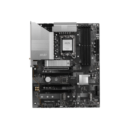 440x440 SALE OUT. MSI PRO Z890-S WIFI | Processor family Intel | Processor socket LGA1851 | 2000 GB | DDR5 UDIMM | Supported hard disk drive interfaces SATA, M.2 | Number of SATA connectors 4 | USED, REFURBISHED, WITHOUT ACCESSORIES, ONLY BACKPANEL INCLUDED | 256 MB
