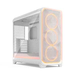 440x440 Fractal Design Meshify 3 XL | Ambience Pro RGB White TG Clear Tint | ATX
