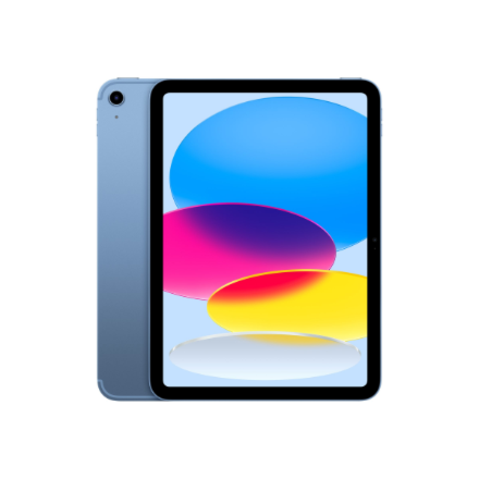 440x440 Apple | iPad Wi-Fi + Cellular | 11 " | Blue | IPS, Liquid Retina | 2360 x 1640 pixels | Apple A16 | 128 GB | 4G | 5G | Wi-Fi | Front camera | 12 MP | Rear camera | 12 MP | Bluetooth | 5.3 | iPadOS | USB-C charging cable