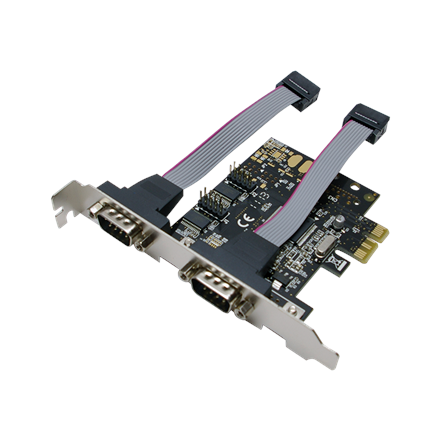 440x440 Logilink | 2 x serial (COM) | PCIe
