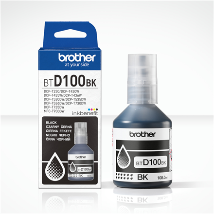 440x440 Brother BTD100BK | Ink Bottle | Black