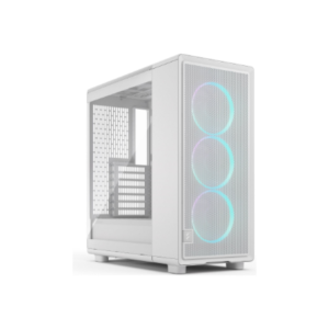 440x440 Fractal Design Case | Epoch | White TG RGB Clear Tint | ATX