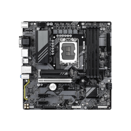 440x440 Gigabyte B760M DS3H GEN5 | Processor family Intel | Processor socket LGA1700 | Supported hard disk drive interfaces SATA, M.2 | Number of SATA connectors 4