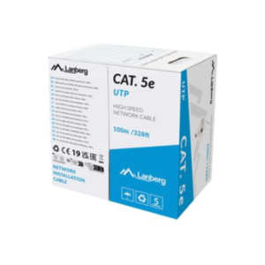 440x440 Lanberg | LAN Cable CAT.5E UTP 100M Solid CU Grey Fluke Passed | LCU5-12CU-0100-S