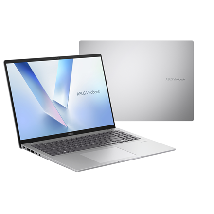 440x440 Asus Vivobook 16 M1607KA-MB145W | Cool Silver | 16 " | IPS | WUXGA | 1920 x 1200 pixels | 60 Hz | Anti-glare | AMD Ryzen AI 5 | 330 | 16 GB | DDR5 | Solid-state drive capacity 512 GB | AMD Radeon Graphics | Windows 11 Home | 802.11ax | Bluetooth version 5.3 | Keyboard language US international | Keyboard backlit | Warranty 24 month(s) | Battery warranty 12 month(s)