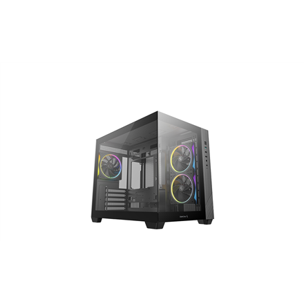 440x440 Deepcool Case | CG330 3F | Black | Micro ATX