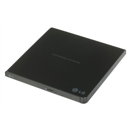 440x440 H.L Data Storage | Ultra Slim Portable DVD-Writer | GP57EB40 | Interface USB 2.0 | DVD±R/RW | CD read speed 24 x | CD write speed 24 x | Black | Desktop/Notebook