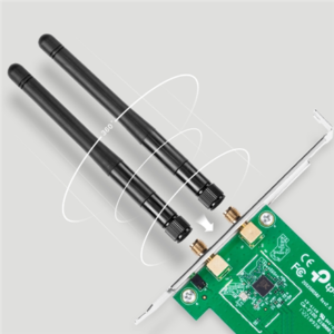 440x440 TP-LINK TL-WN881ND PCI Express Adapter, 2.4GHz, 802.11n, 300Mbps, 1xDetachable antenna 2dBi