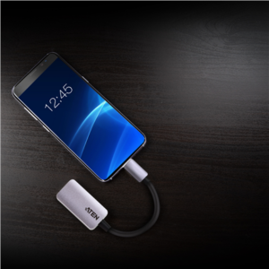 440x440 Aten | USB-C to HDMI 4K Adapter | HDMI Female | USB-C Male | USB-C to HDMI