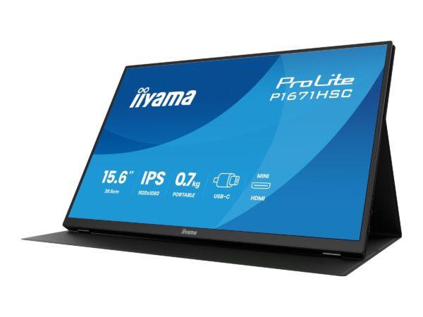 IIYAMA P1671HSC-B1 Portable 15.6inch IPS