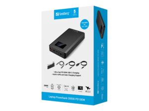 a064920c-0161-42c6-8615-0e82fce1f663 SANDBERG Laptop Powerbank 20000 PD100W