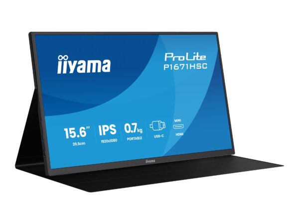 IIYAMA P1671HSC-B1 Portable 15.6inch IPS