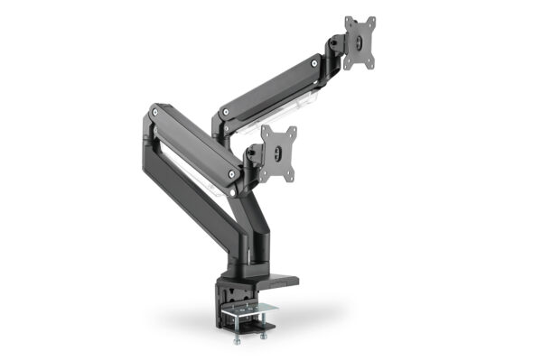 Digitus Desk Mount | DA-90427 | Adjustable Height, Rotate, Tilt, Swivel | 15-35 " | Maximum weight (capacity) 2x15 kg | Black