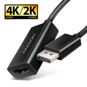 original AXAGON Active adapter RVD-HI20N | DisplayPort to HDMI | 0.15 m