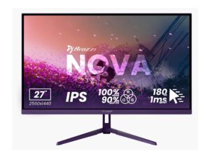 original Arozzi | Nova | 27 ” | IPS | QHD | 16:9 | 180 Hz | 1 ms | 2560 x 1440 pixels | 350 cd/m² | HDMI ports quantity 2 | Purple