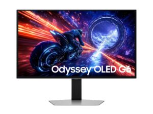 original Samsung | LS27FG602SUXEN | 27 ” | OLED | QHD | 16:9 | 500 Hz | 0.03 ms | 2560 x 1440 pixels | 300 cd/m² | HDMI ports quantity 2 | Silver