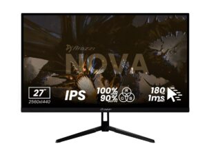 original Arozzi | Nova | 34 ” | VA | QHD | 21:9 | 165 Hz | 1 ms | 3440 x 1440 pixels | 350 cd/m² | HDMI ports quantity 2 | Black