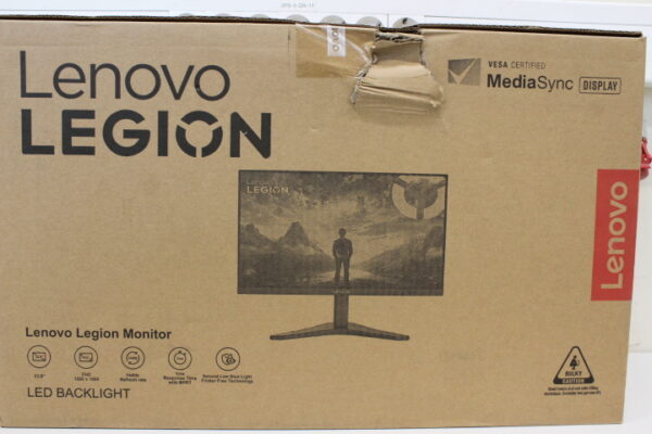 original SALE OUT. Lenovo Legion R24s (C25238FR0) 24 Monitor-HDMI | SALE OUT. SALE OUT. Lenovo | Legion R24s | 24 " | IPS | 16:9 | 144 Hz | 1 ms | 1920 x 1080 pixels | 250 cd/m² | HDMI ports quantity 1 | Raven Black | Warranty 34 month(s) | DAMAGED PACKAGING