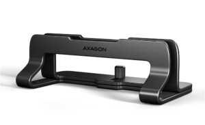AXAGON STND-VB vertical stand for laptops and tablets | Adjustable width | 10-17.3 ” | Black