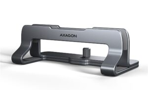 AXAGON STND-VG vertical stand for laptops and tablets | Adjustable width | 10-17.3 ” | Grey