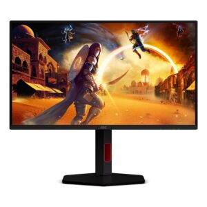 AOC | 25G4KUR | 25 ” | Fast IPS | FHD | 16:9 | 420 Hz | 1 ms | 1920 x 1080 pixels | 350 cd/m² | HDMI ports quantity 2 | Black