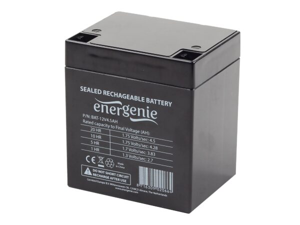 original EnerGenie | UPS battery, 12V, 4.5 Ah | BAT-12V4.5AH