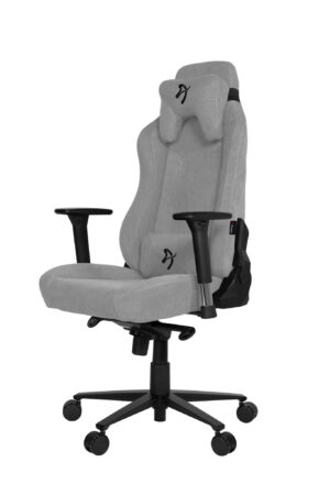 original Arozzi Fabric Upholstery | Gaming chair | Vernazza Soft Fabric | Light Grey