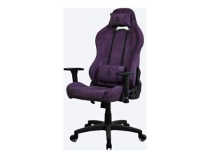 original Arozzi Frame material: Metal; Wheel base: Aluminium; Upholstery: Soft fabric | Arozzi | Gaming Chair | Torretta | Purple