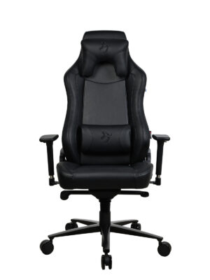 original Arozzi Frame material: Metal; Wheel base: Aluminium; Upholstery: Soft PU | Gaming Chairs | Vernazza SoftPU | Pure Black