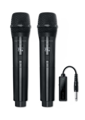 original Muse | Dual Wireless Microphones | MC-50 WI | Black