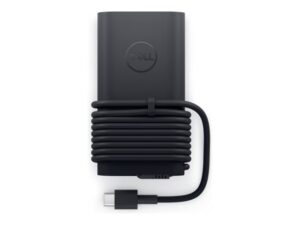 original Dell USB-C GaN Slim AC Adapter with Power Cord | 100 W | 20 V | Adapter
